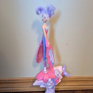 Sky Dancers Doll 1990s Vintage - Crystal Rose, Used